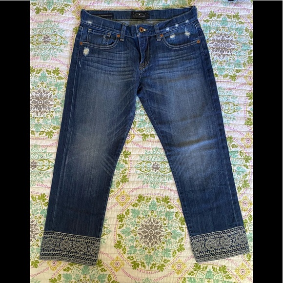 Lucky Brand Sienna Weekender Crop - size 2 - Picture 1 of 8